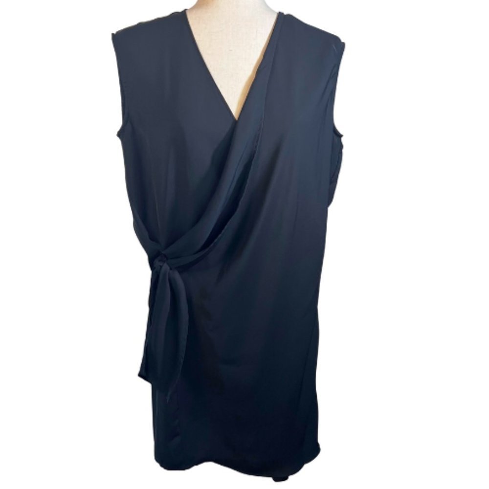 ALL SAINTS Black Aurie Dress Size Size 6 - Picture 2 of 10